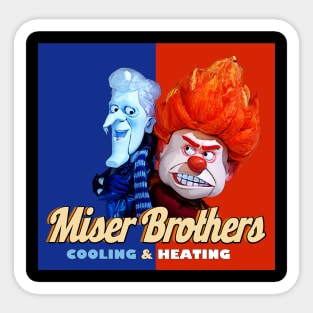 Heat Miser Brothers Sticker